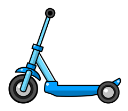 hình ảnh traffic: giao thông; xe đạp, bicycle; xe đẩy, scooter