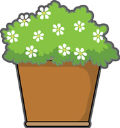 hình ảnh plant : thực vật; flower: hoa, tree: cây; hoa chấm bi